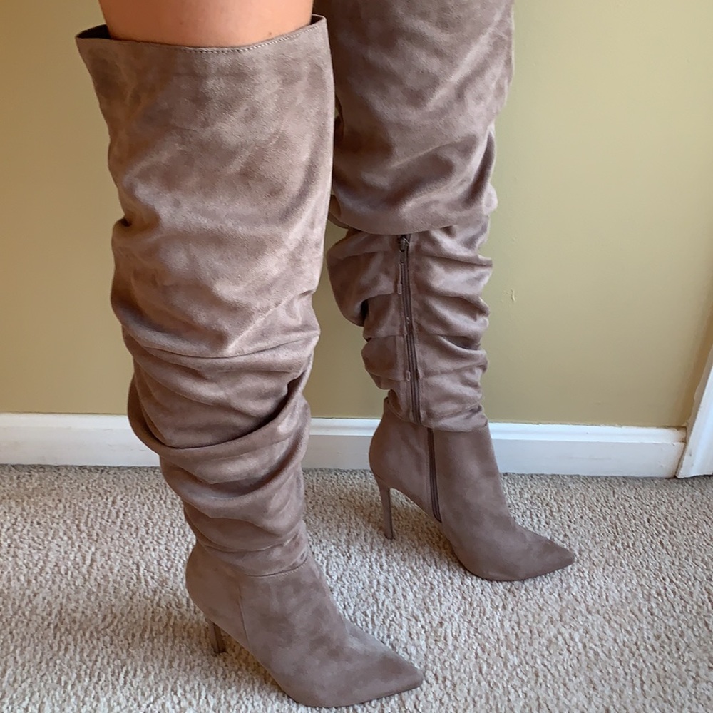 Just Fab Thigh High Boots